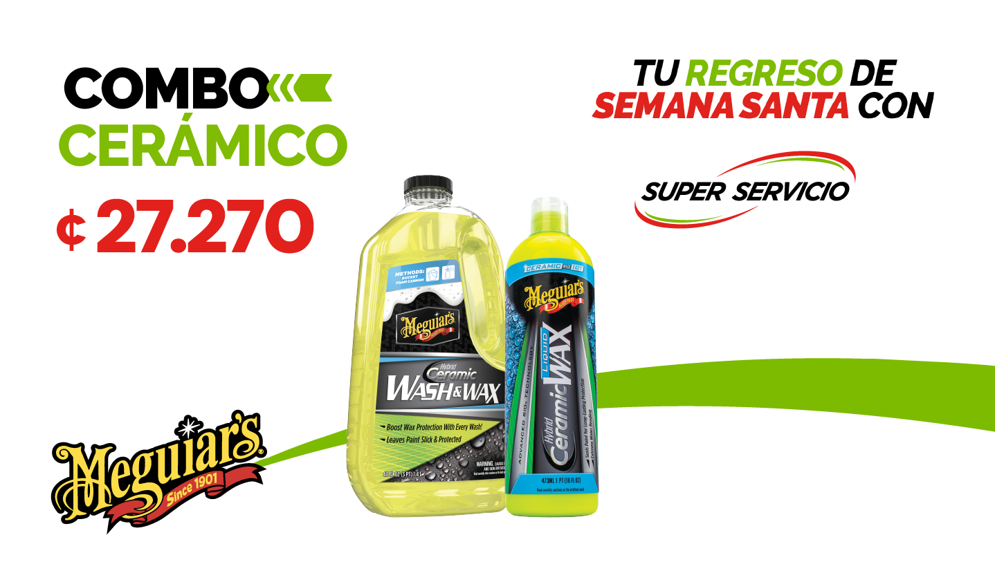 Combo cerámico Meguiar´s imagen
